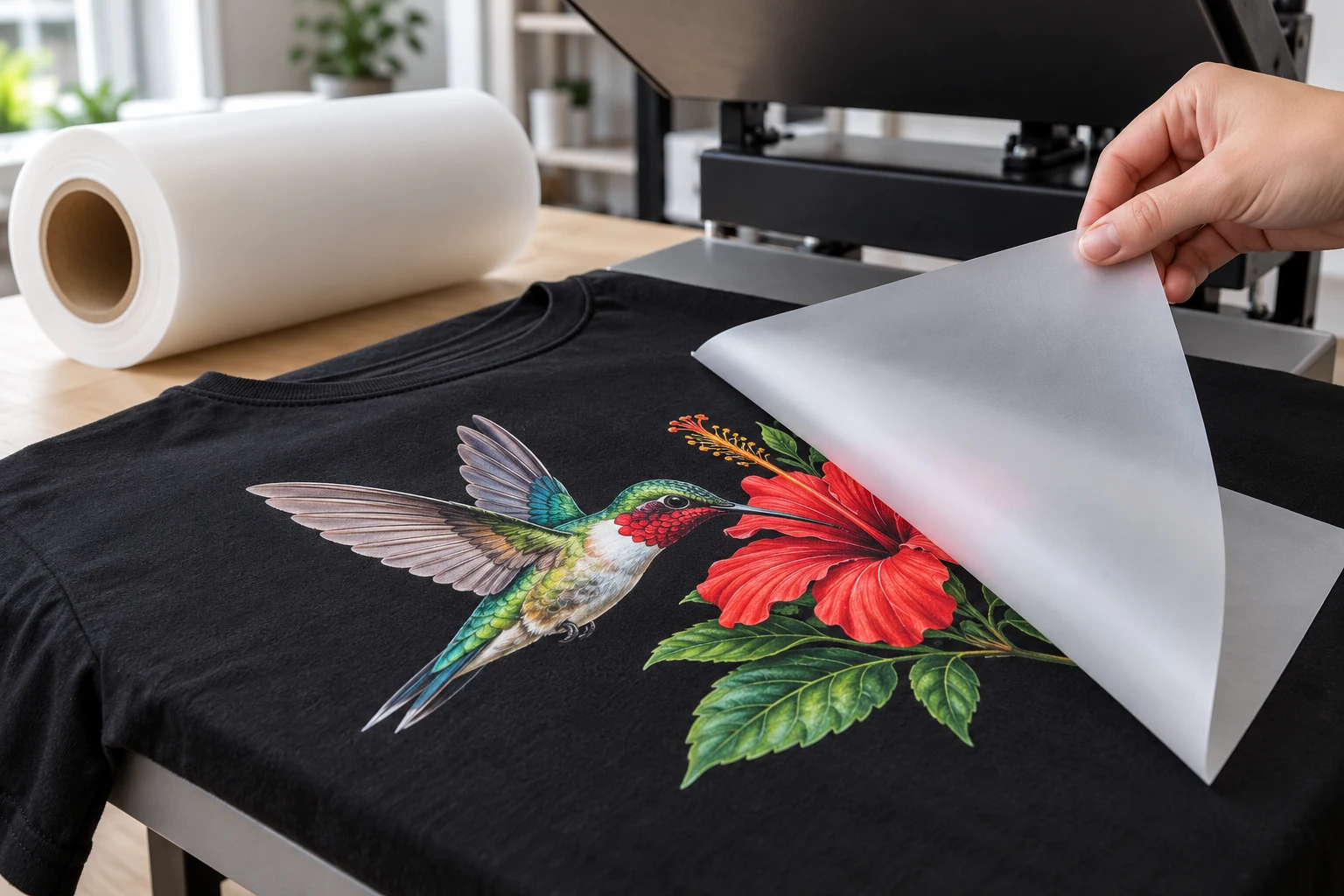 Textile transfer application