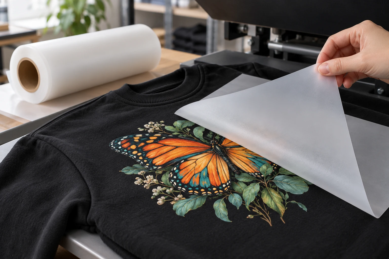 Textile transfer application