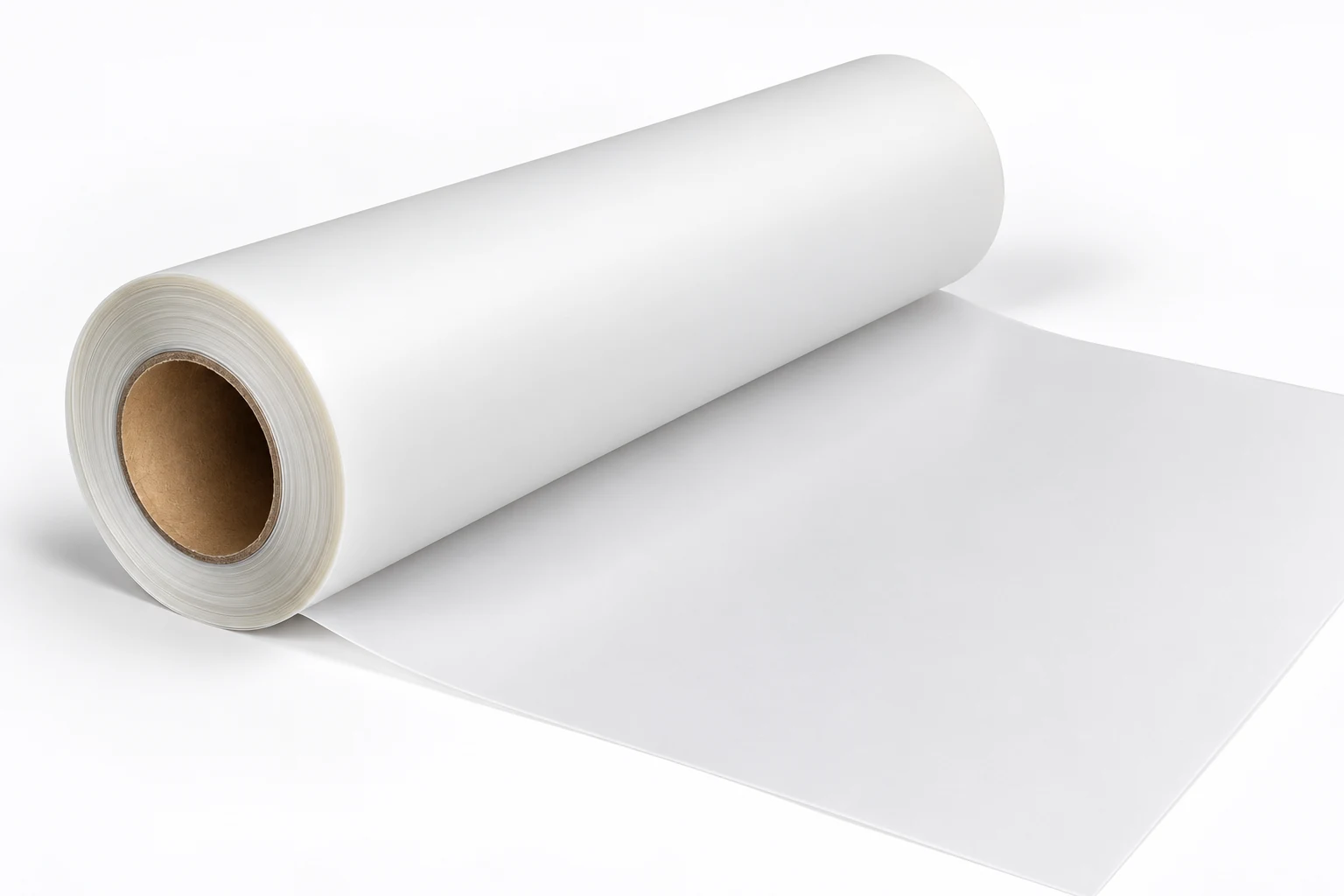 HAIYI DTF film roll with an unrolled sheet